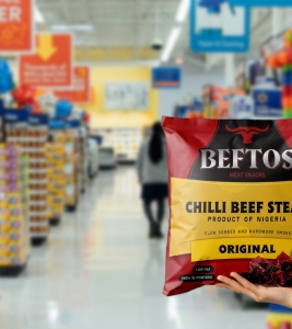Beftos Chilli Beef Steak Jerky